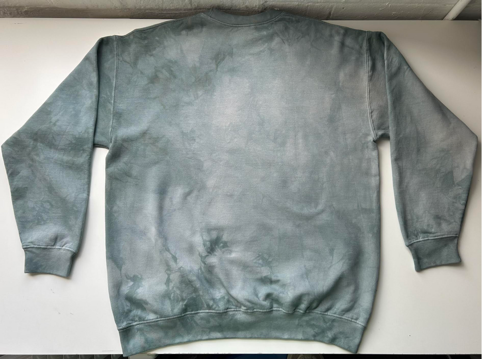 ildan organic khaki green/grey, blue, black, pink printed sweatshirt by OADC, 2026