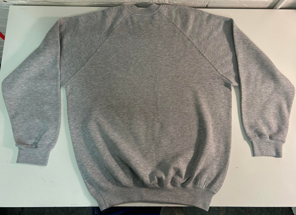 Russel grey, yellow, coral, black printed sweatshirt