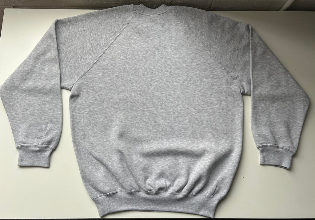 Russel grey, yellow, black printed sweatshirt